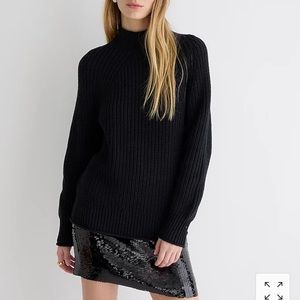 JCrew Relaxed Rollneck sweater